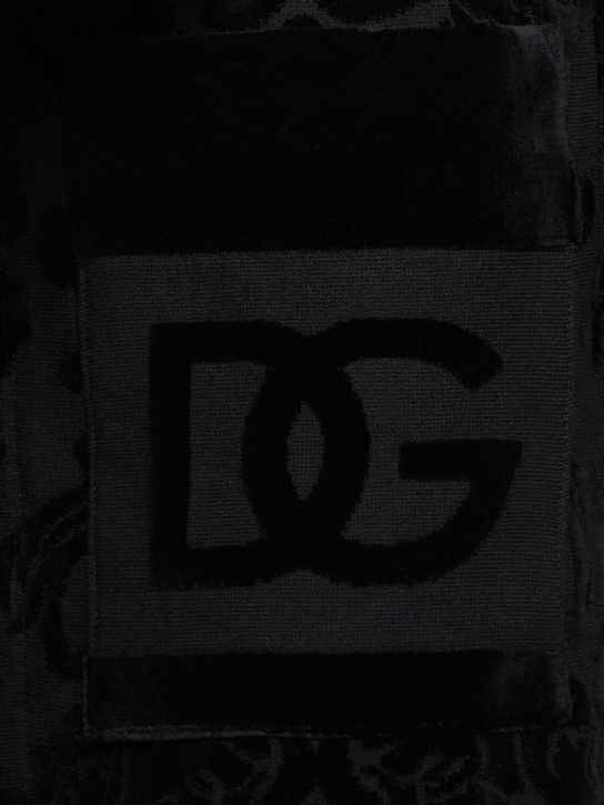 Dolce&Gabbana Cotton jacquard bathrobe 5 Dolce&Gabbana Cotton jacquard bathrobe