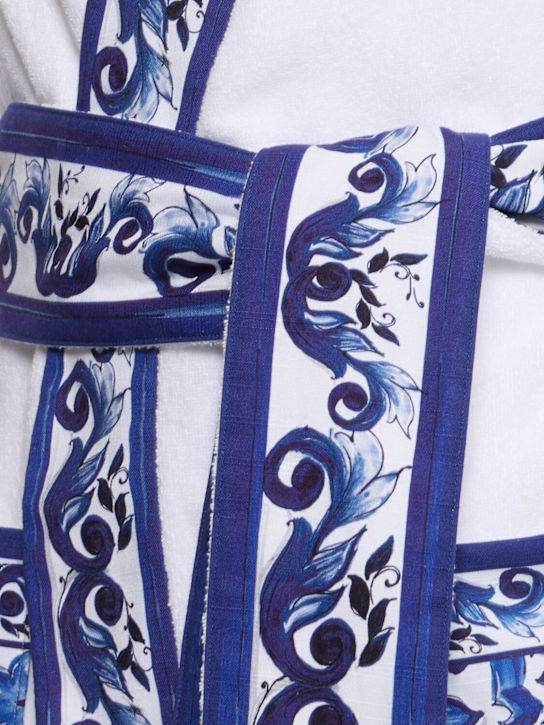 Dolce&Gabbana Blue Mediterraneo bathrobe 5 Dolce&Gabbana Blue Mediterraneo bathrobe