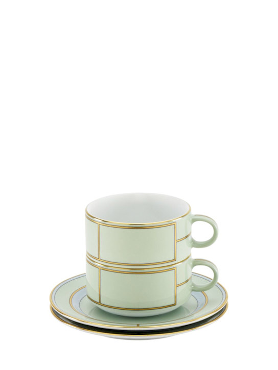 Ginori 1735 Diva Colonna 2-piece tea set