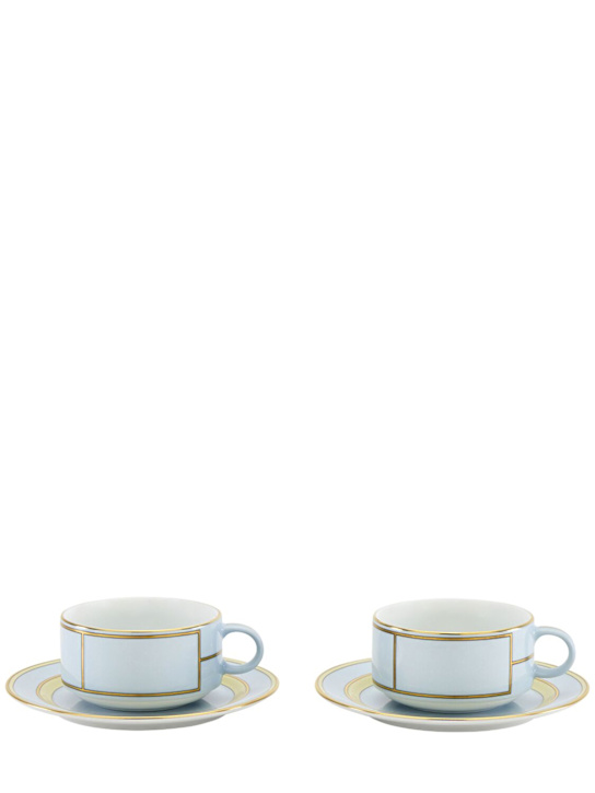 Ginori 1735 Diva Colonna 2-piece tea set