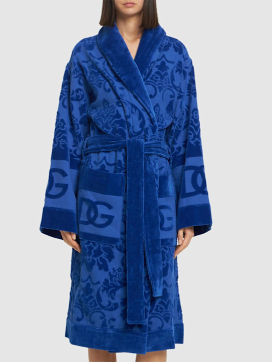 Dolce&Gabbana Jacquard bathrobe