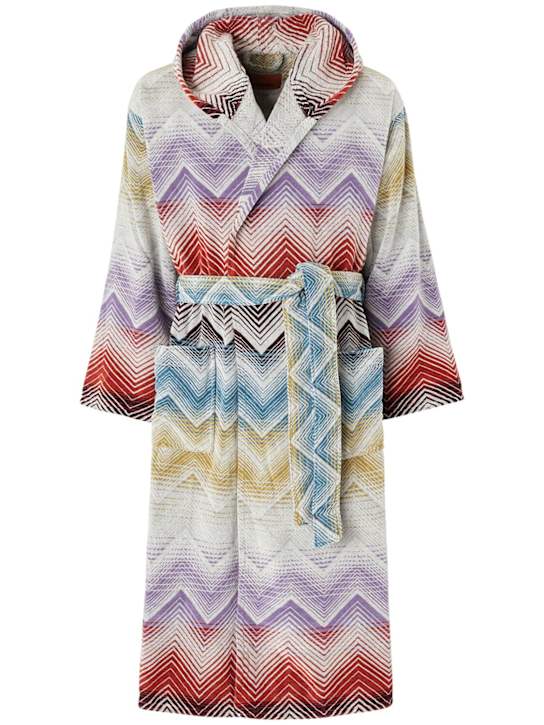 Missoni Home Marea hooded bathrobe