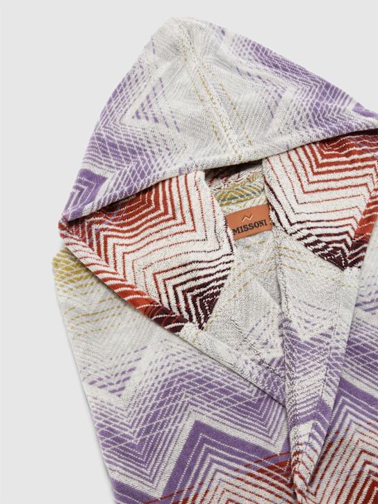 Missoni Home Marea hooded bathrobe