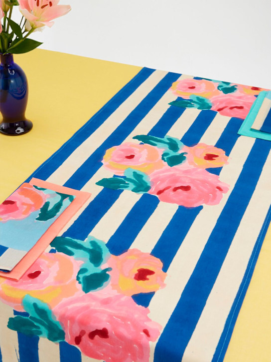 LISA CORTI Nizam Stripes Blue doublemat