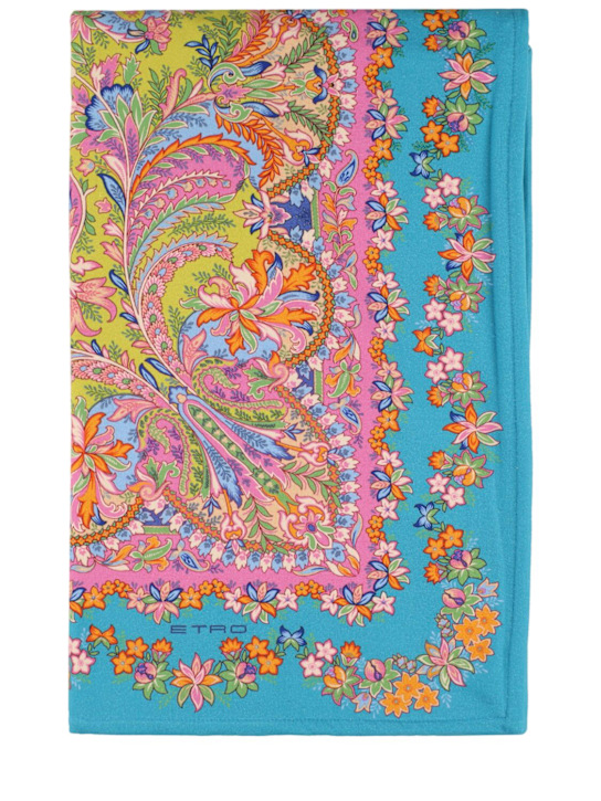 Etro Iris beach towel