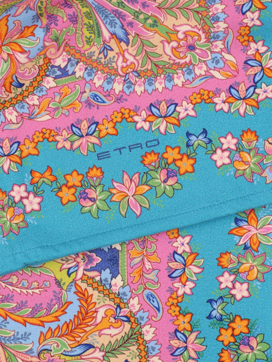 Etro Iris beach towel