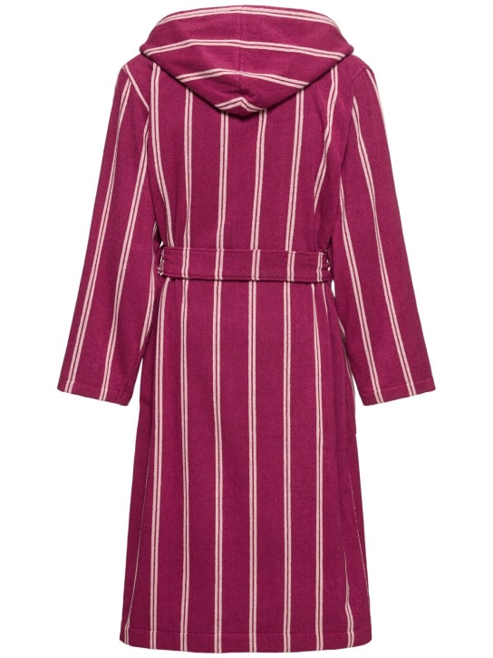 Tekla Venice striped bathrobe