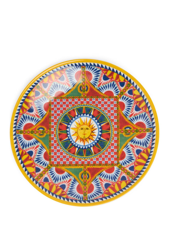 Dolce&Gabbana Set of 2 Sole Carretto dinner plates
