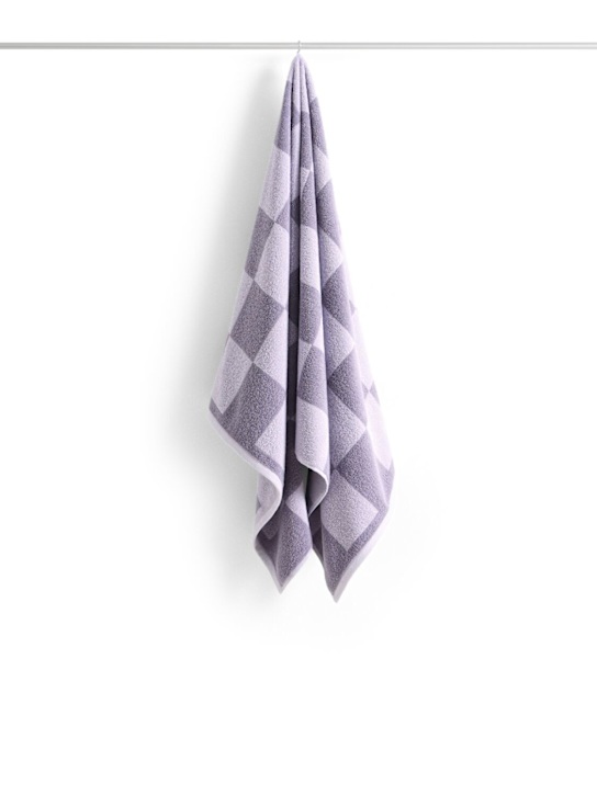 HAY Check organic cotton bath towel 3 HAY Check organic cotton bath towel