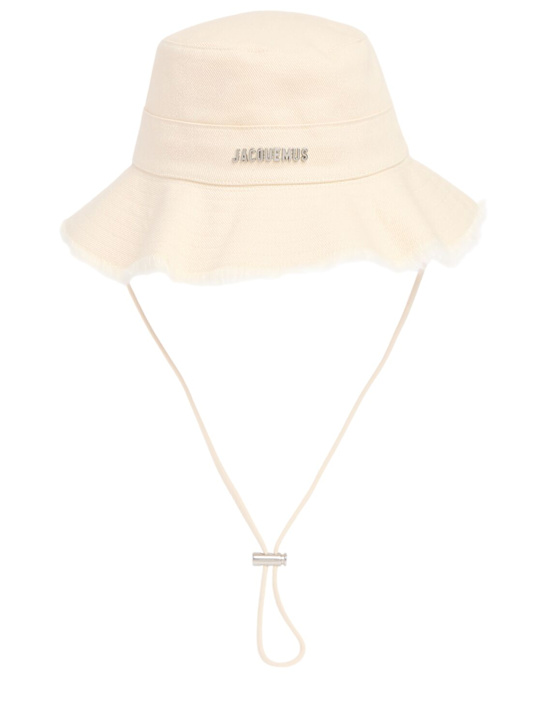 Jacquemus Le Bob Artichaut cotton logo hat