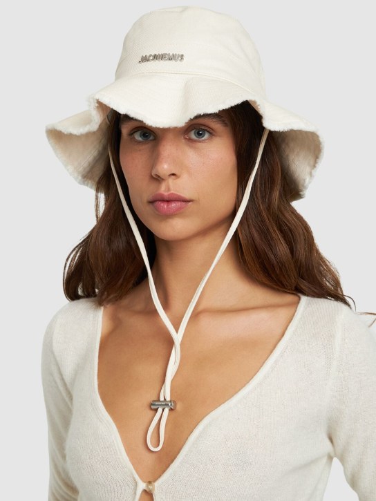 Jacquemus Le Bob Artichaut cotton logo hat