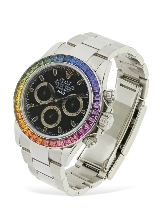Mad Paris 40mm Rolex Daytona Rainbow watch