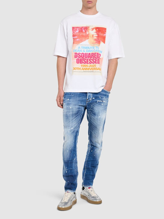 Dsquared2 Skater cotton blend denim jeans