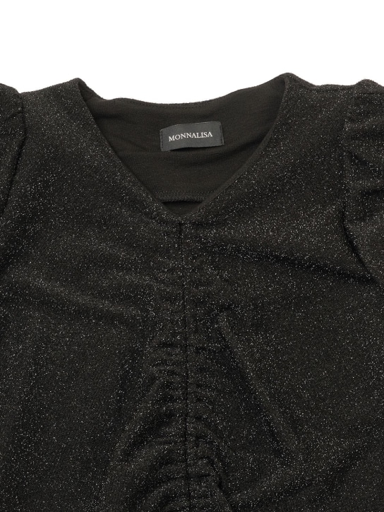 Monnalisa Lurex dress