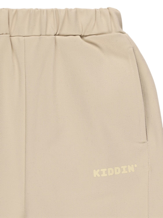 Kiddin Oversize stretch cotton chino pants