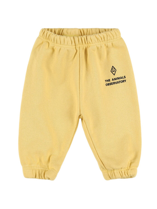 The Animals Observatory Logo cotton sweatpants