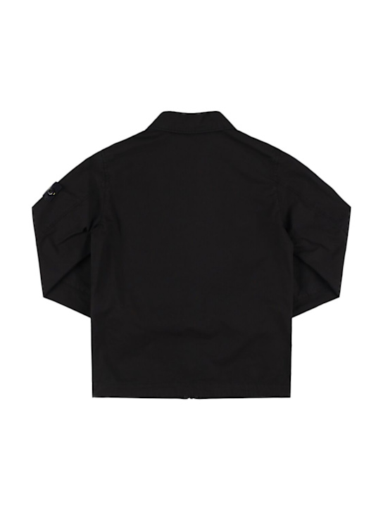Stone Island Junior Cotton blend overshirt