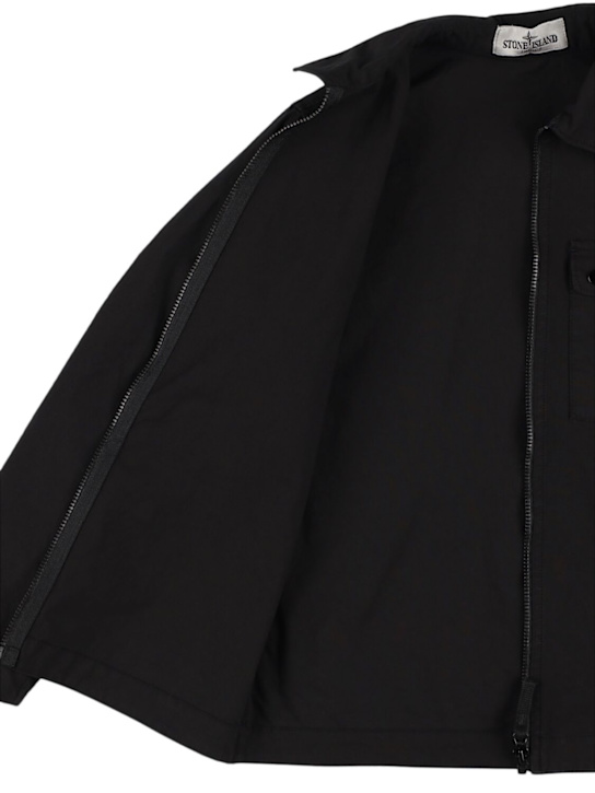 Stone Island Junior Cotton blend overshirt