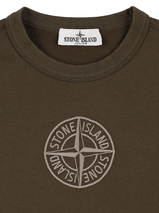 Stone Island Junior Cotton sweatshirt
