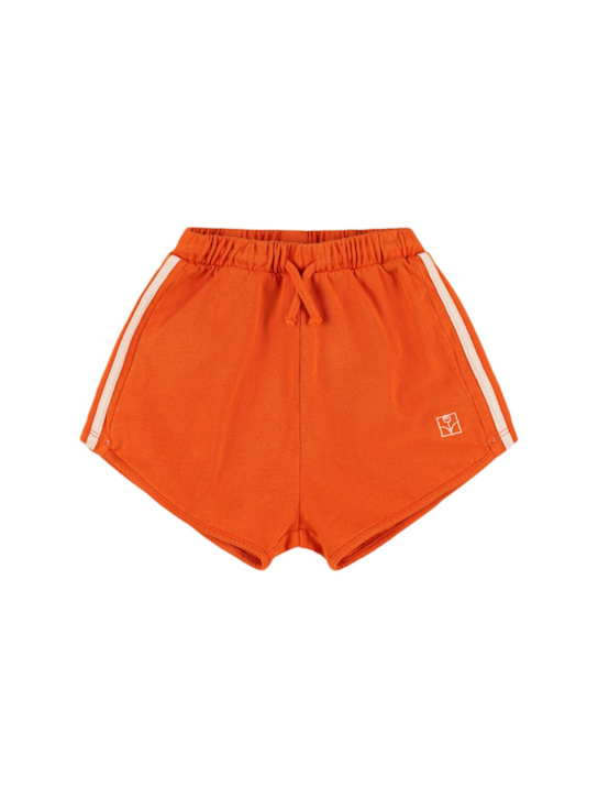 The Campamento Printed cotton sweat shorts