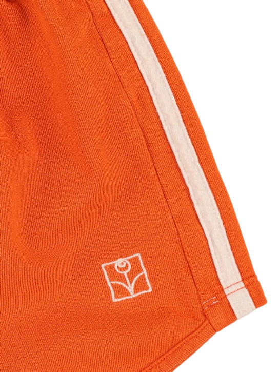 The Campamento Printed cotton sweat shorts