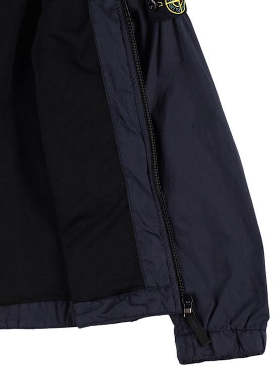 Stone Island Junior Hooded nylon windbreaker 4 Stone Island Junior Hooded nylon windbreaker