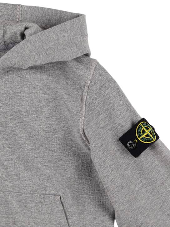 Stone Island Junior Cotton jersey zip-up hoodie 5 Stone Island Junior Cotton jersey zip-up hoodie