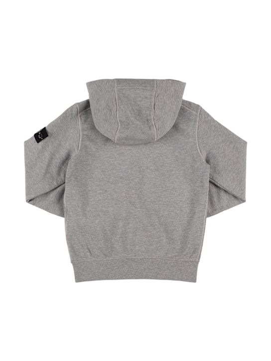 Stone Island Junior Cotton jersey zip-up hoodie 6 Stone Island Junior Cotton jersey zip-up hoodie