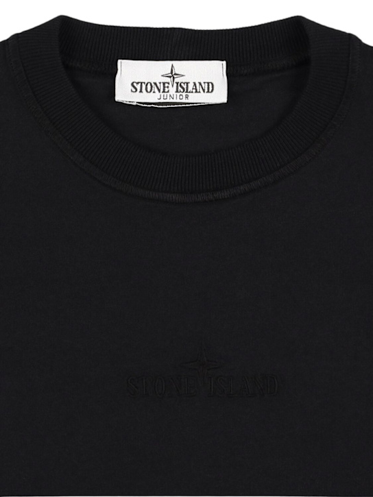Stone Island Junior Cotton jersey t-shirt