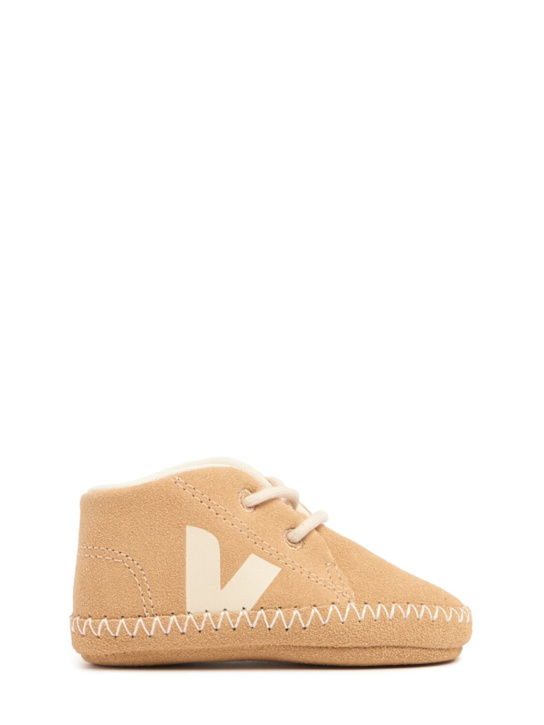 Veja Suede pre-walker shoes