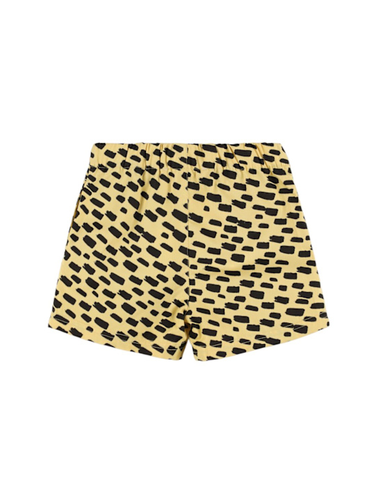 The Animals Observatory Printed cotton jersey shorts