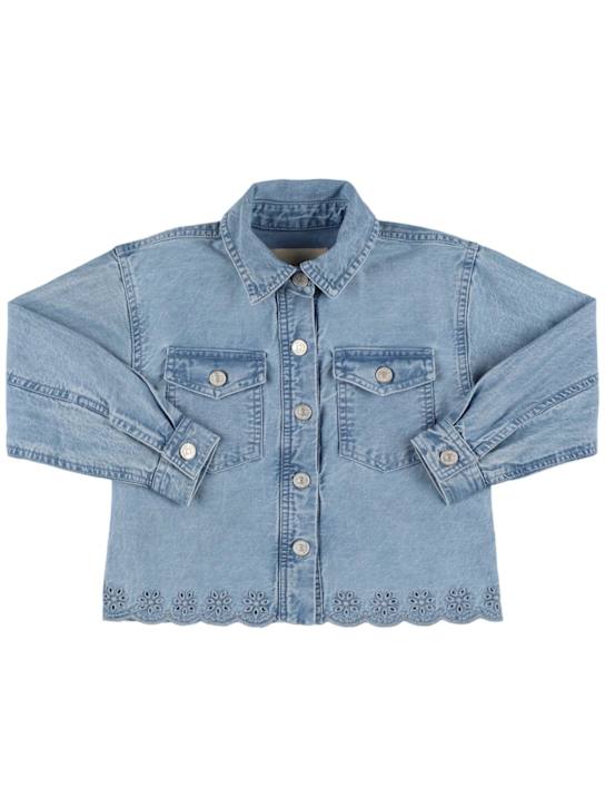 The New Society Cotton denim jacket