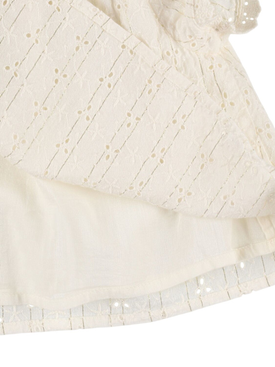 Louise Misha Embroidered cotton blend gauze shirt 4 Louise Misha Embroidered cotton blend gauze shirt