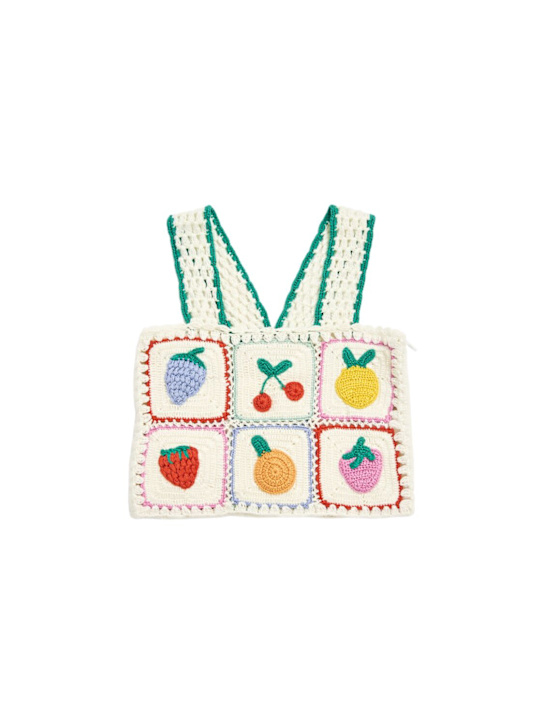 Stella McCartney Kids Embroidered cotton knit top