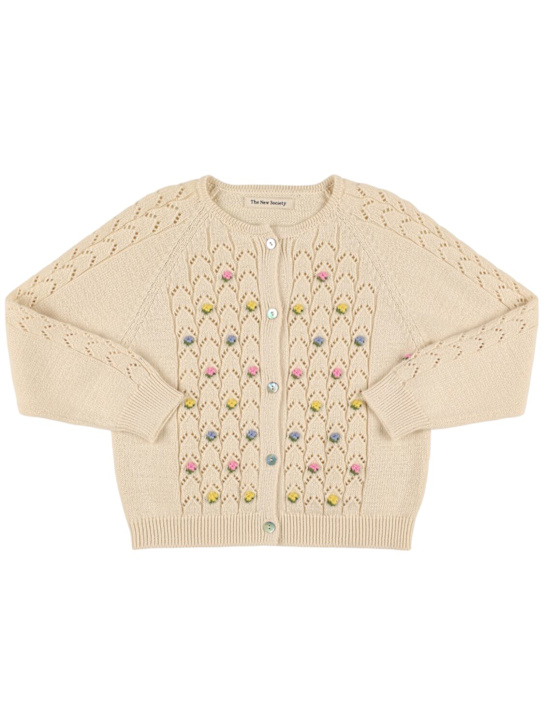 The New Society Organic cotton knit cardigan