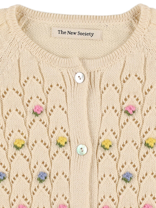 The New Society Organic cotton knit cardigan