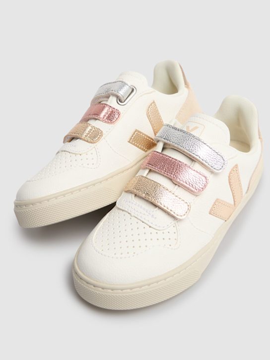 Veja V10 chrome-free leather sneakers