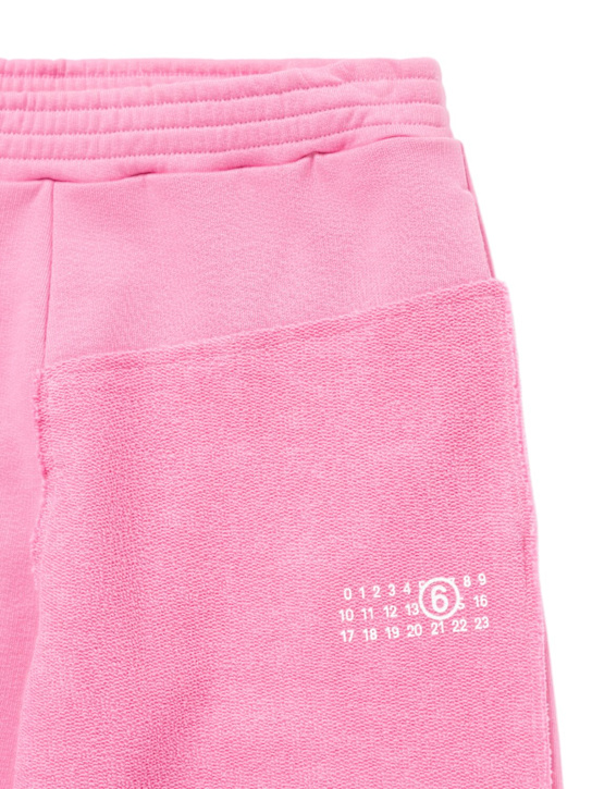 MM6 Maison Margiela Printed cotton sweatpants