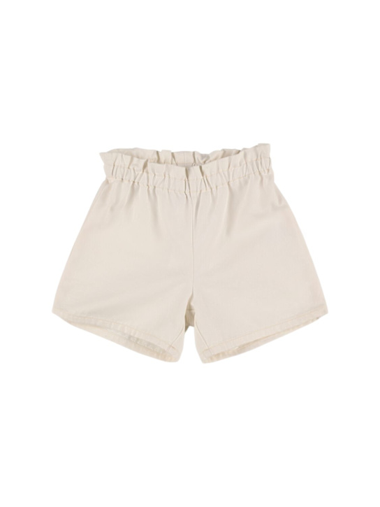 Bonpoint Cotton gabardine shorts