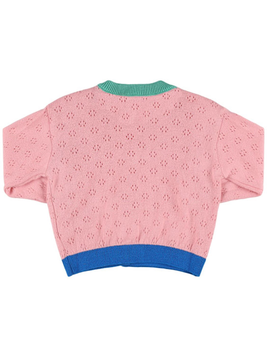 Bobo Choses Cotton knit cardigan