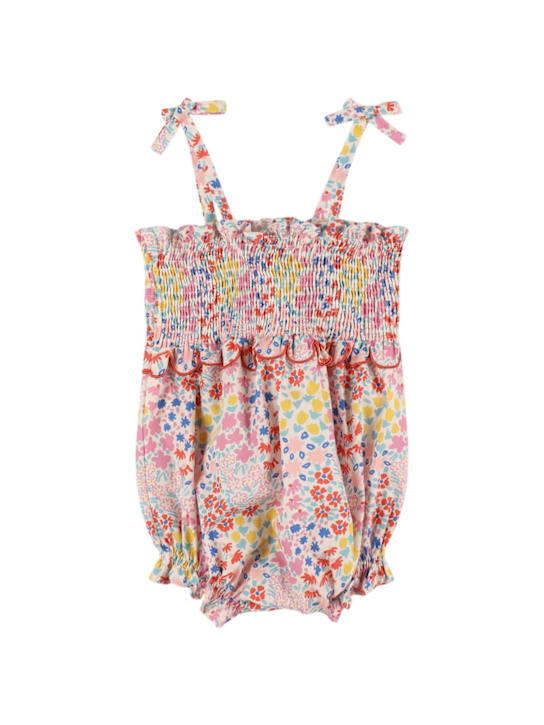 The New Society Printed cotton jersey romper 3 The New Society Printed cotton jersey romper