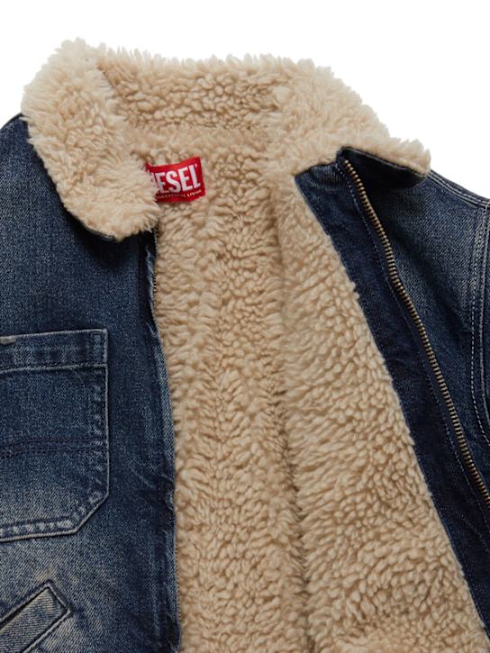 Diesel Kids Cotton denim jacket