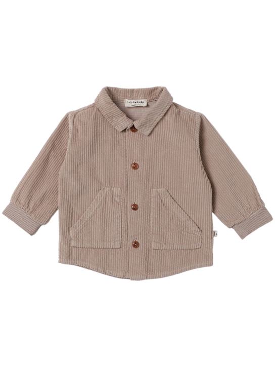 1 + IN THE FAMILY Wool blend corduroy shirt 4 1 + IN THE FAMILY Wool blend corduroy shirt