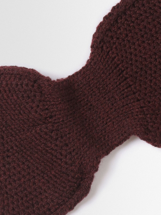 1 + IN THE FAMILY Wool blend knit scarf