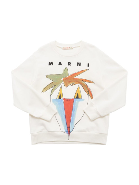 Marni Junior Printed cotton sweatshirt 4 Marni Junior Printed cotton sweatshirt