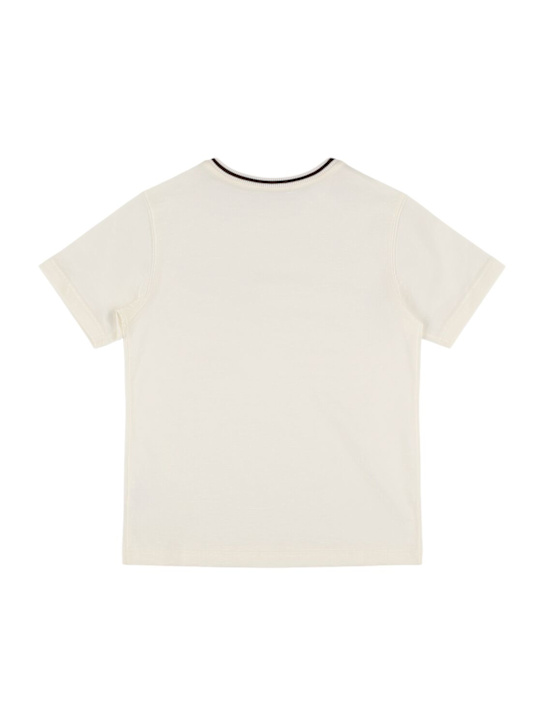Dolce&Gabbana Embroidered cotton jersey t-shirt 3 Dolce&Gabbana Embroidered cotton jersey t-shirt