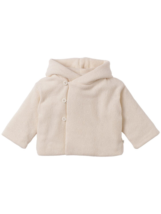 1 + IN THE FAMILY Cotton blend hooded jacket