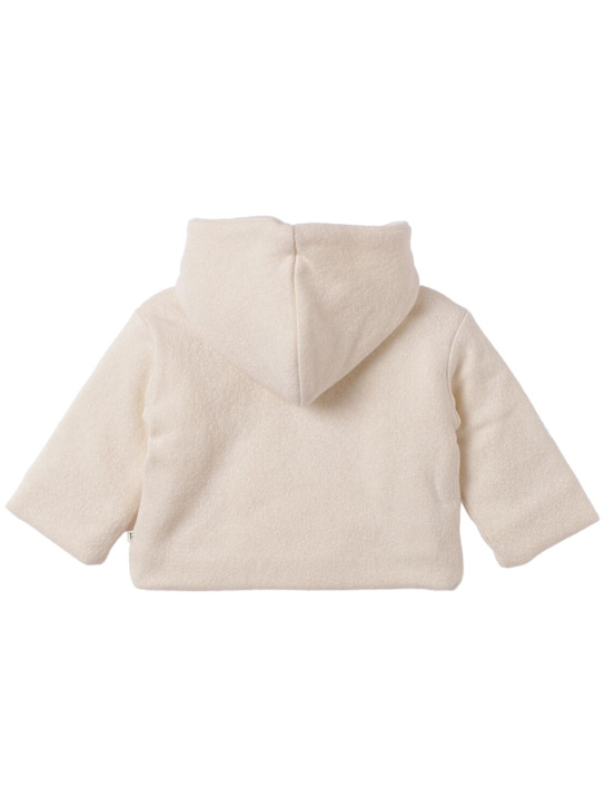 1 + IN THE FAMILY Cotton blend hooded jacket 3 1 + IN THE FAMILY Cotton blend hooded jacket