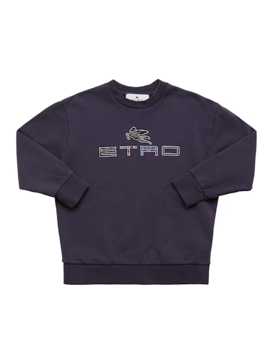 Etro Embroidered cotton sweatshirt 4 Etro Embroidered cotton sweatshirt