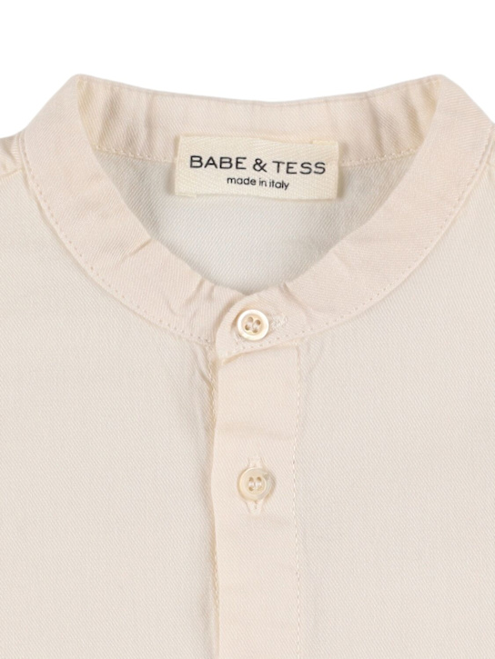 Babe & Tess Cotton poplin shirt